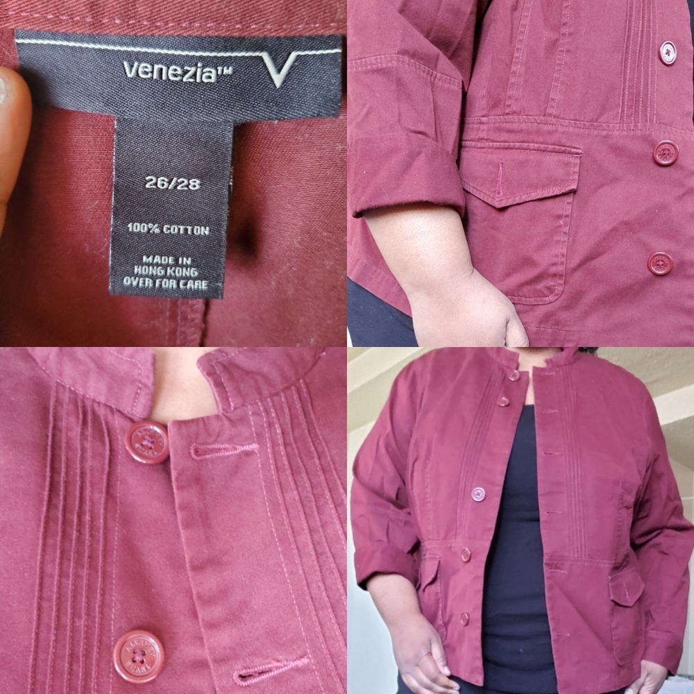 Burgundy Jacket - Picture 4 of 4